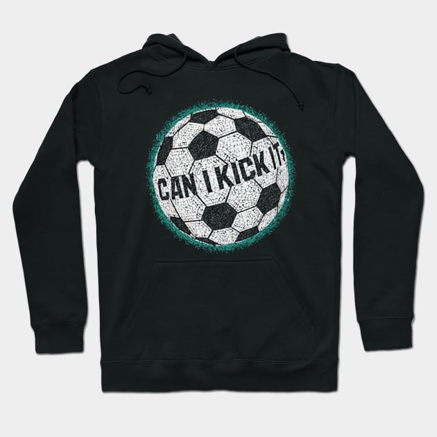 Soccer Ball Mosaic Can I Kick It Hoodie by StyleTops